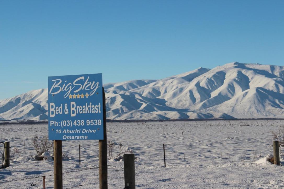 Bigsky Bed And Breakfast Omarama Exterior foto